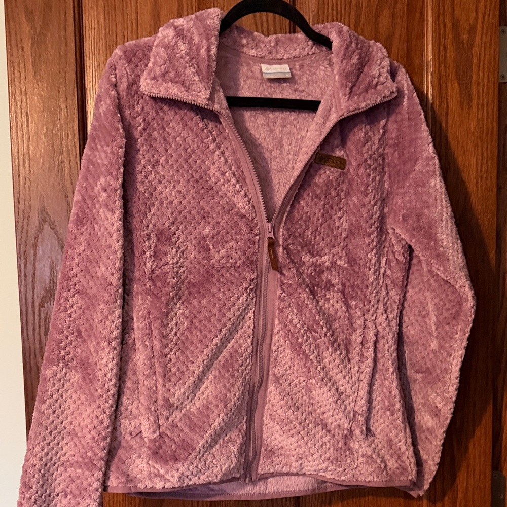 Columbia Women’s Fire Side II Sherpa Fleece Jacket | Lavender Mauve | Size M